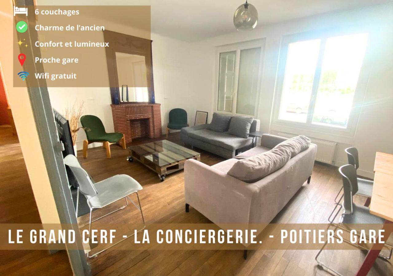 Le Grand Cerf - Poitiers - Gare Lägenhet Exteriör bild
